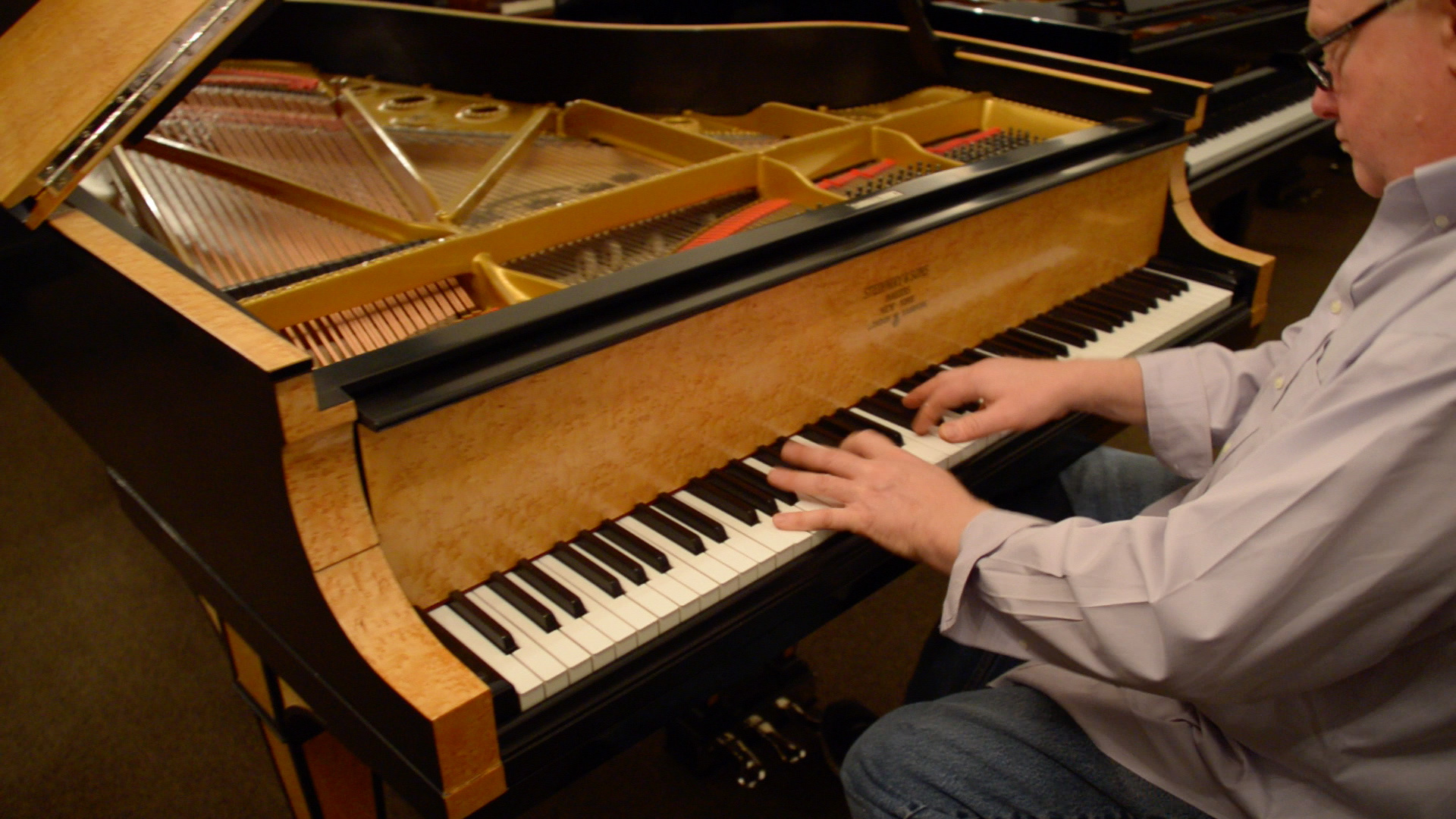 Shawn Plays a Restored Steinway